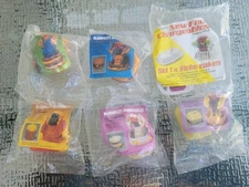 1987 Changeables Mcdonald's Happy Meal Toys - Lot Of 6 - New Sealed Transformers