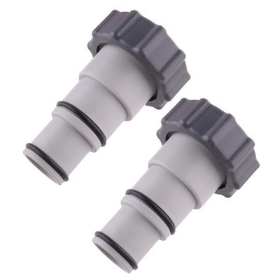 2x Pool Hose Adapter A Threaded Connection Pumps Fit For Intex 2500 25077RP