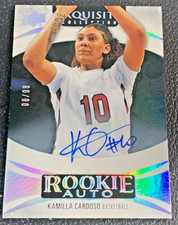Kamilla Cardoso 2025 Upper Deck Goodwin Champions Exquisite Rookie RC Auto 08/99