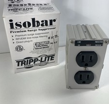 Tripp Lite - ISOBLOK2-0 - Isobar Surge Protector Wallmount Direct Plug 2 Outlets