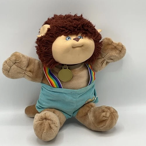 Cabbage Patch Kids Koosas Lion w/ Outfit & Collar Vintage 1985