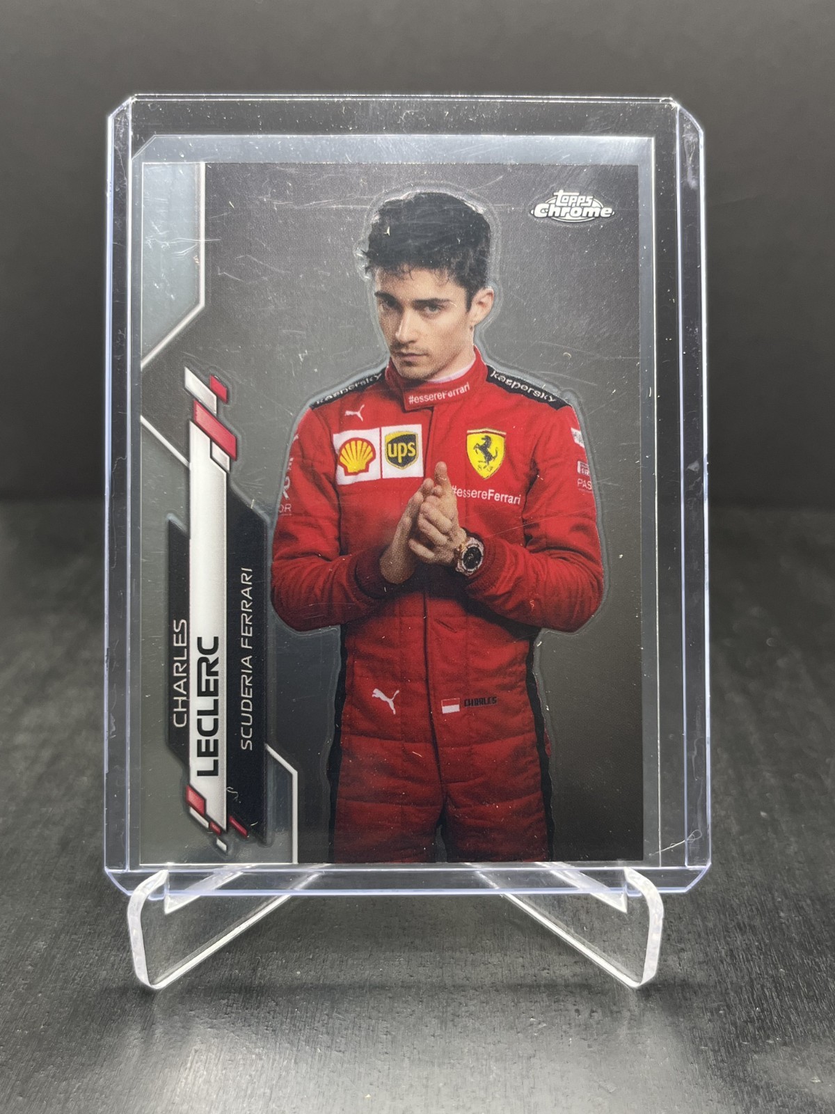 2020 Topps Chrome Formula 1 F1 Charles Leclerc Portrait #4 (A)