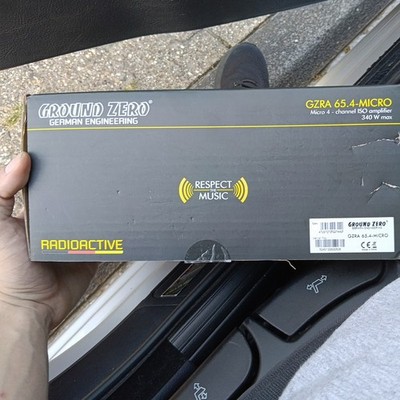 GROUND ZERO Endstufe/Verstärker für BMW 5er E39 - 12/1995-08/2001 / Plug&Play