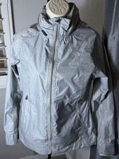 Avalanche Women's Weather Shield Small Waterproof Jacket Gray/Silver Activewear
