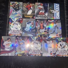 MLB Insert Lot Guerrero Jr Olson Jung Bellinger Ortiz K Hayes Topps Chrome Lot