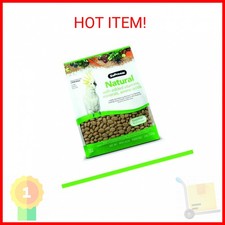 ZuPreem Natural Bird Food, Bird Feed Pellets for Amazons, Cockatoos  Macaws, Zu