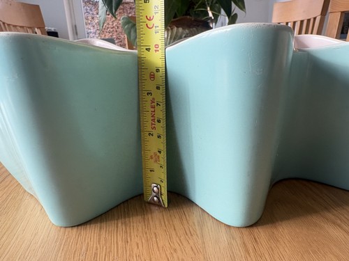 Poole Pottery Wave Pattern Planter - Picture 4 of 5