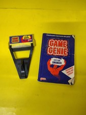 Galoob Nintendo NES Game Genie Video Game Enhancer Gold w/ Manual Tested Works