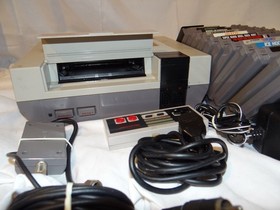 Nintendo NES Bundle Complete w/ 12 Games 2 Controllers Power & AV New 72 Pin