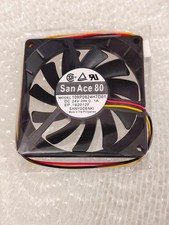 Sanyo 109P0824H7D01 DC24V 80 80 15MM 3-Wire Dual Ball Inverter Cooling Fan