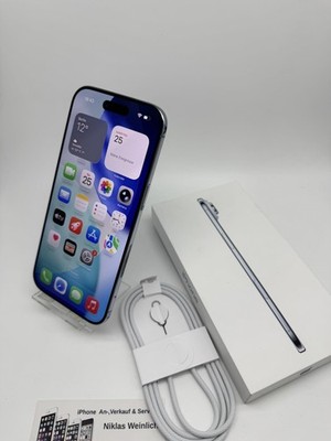 Apple iPhone 17 Air 256GB SkyBlue Himmelblau Wie Neu Händler Garantie Rechnung