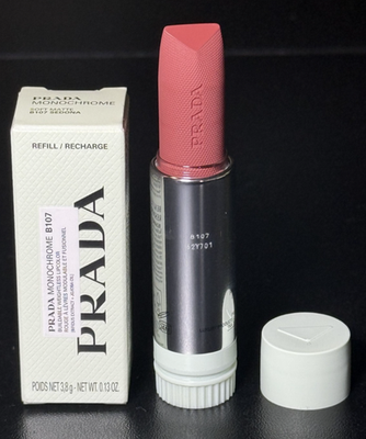 #ad #ad Prada Monochrome Buildable Weightless Lipcolor Refill Soft Matte B107 SEDONA $22.95