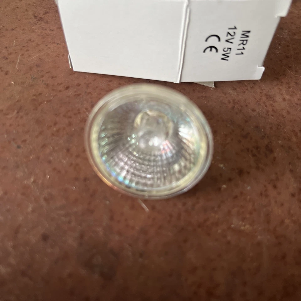 NEW light bulb MR11 12v 5w pack of 6 - Image 4 of 4