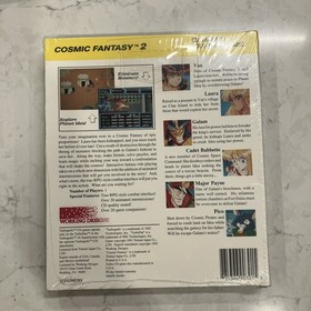 TurboGrafx 16 CD TG16 Cosmic Fantasy 2 - Brand New Factory SEALED