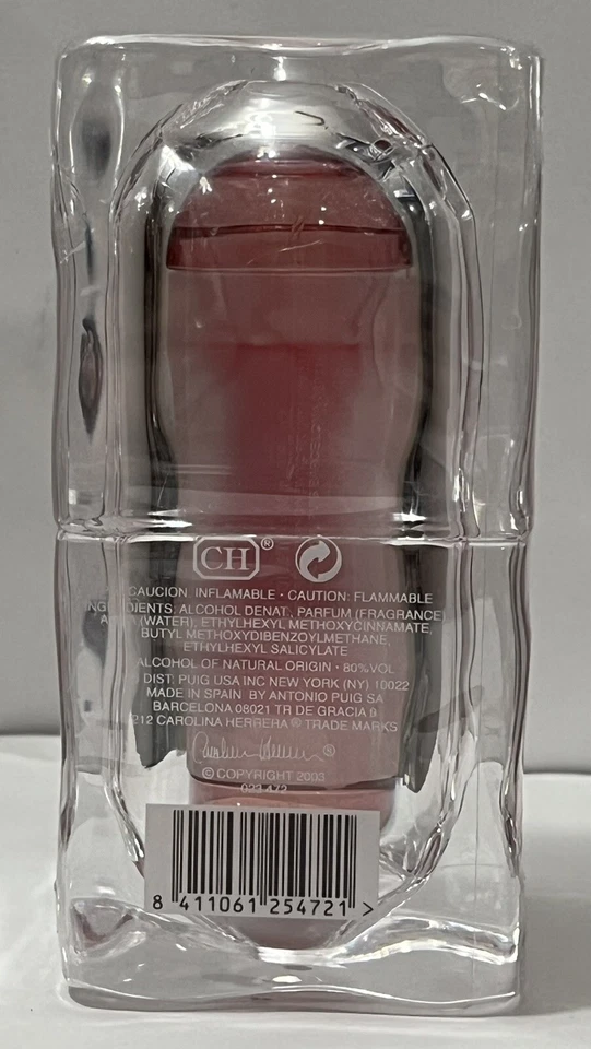 Carolina Herrera 212 On Ice 60ml EDT Spray (nuevo con caja y precintado) Auténtico. Foto 2 de 3