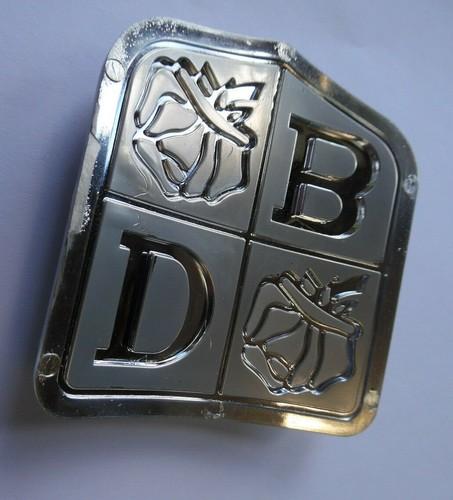 BADGE AVANT, POUR TRACTEURS MARRON DAVID (TRÈS MEILLEURE QUALITÉ) - Photo 4/4