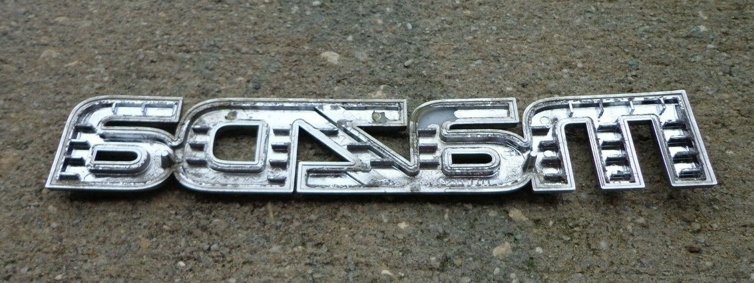 T80617 2006-2010 Mazda 5 Trunk Lid Emblem Badge Nameplate Chrome 