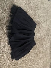 Total Girl Size Medium 8 Black Skirt