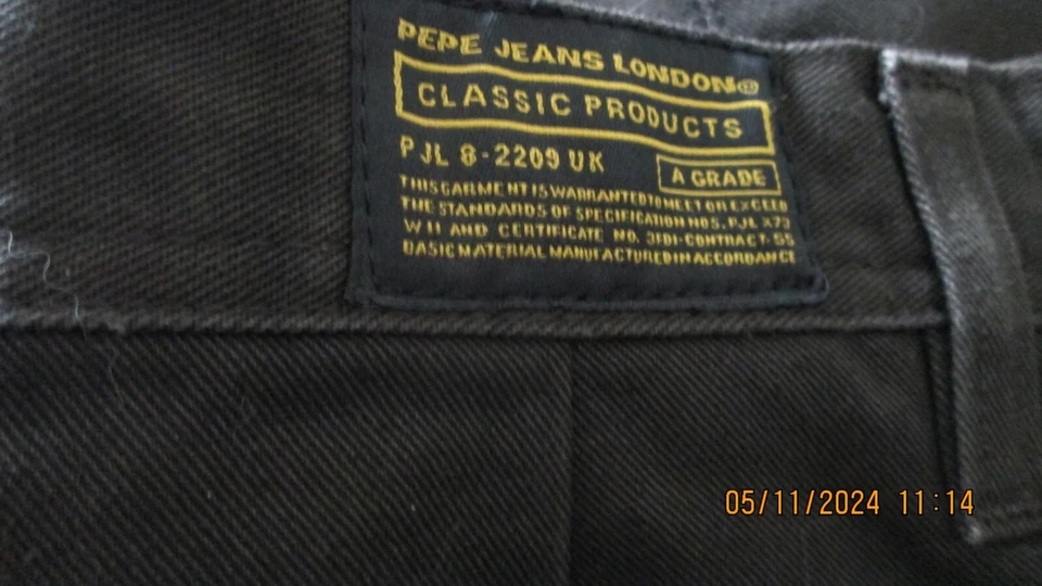 jean's Pepe Jeans noir - Photo 2/4