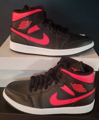 women's air jordan 1 mid siren red