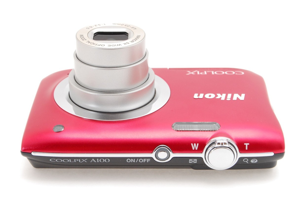 Nikon COOLPIX A100 レッド MINT] Nikon COOLPIX A100 Red 20.1 MP Digital Camera w