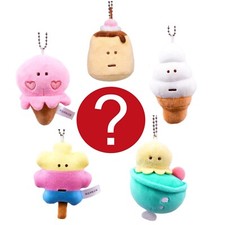Cute Mini Food Plush With Face  Keychain Japan  1 Random Figure 