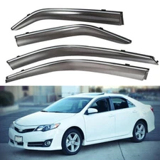For 2012-2017 Toyota Camry JDM  Window Visors Vent Shade Rain Guards Deflector