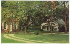 Vintage Third Haven Meeting House in Easton MD Chrome Postcard Unposted