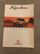 Citroen Xantia Accessories Sales  Brochure  Very Good Condition 