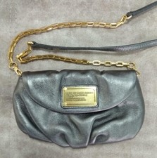 Marc By Marc Jacobs Standard Supply Workwear Dark Green Shoulder Bag Purse Gold