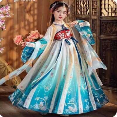 Chinese Hanfu Dress Girls Carnival Cosplay Costume Party Hanfu