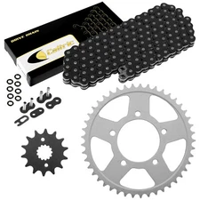 Black O-Ring Drive Chain & Sprockets Kit for Suzuki GSX600F Katana 600 1992-97