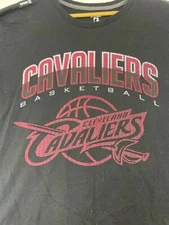 Clevland Cavaliers NBA  UNK T Shirt Mens Size 2XL XXL  Black with  Logo 