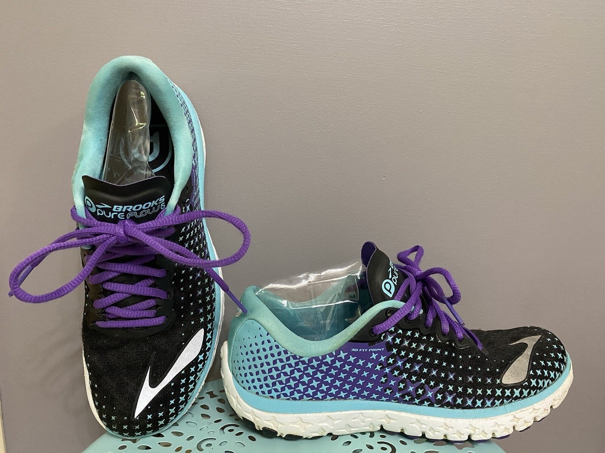 Brooks Womens Size Pure Flow Sneakers Running Athletic Shoes