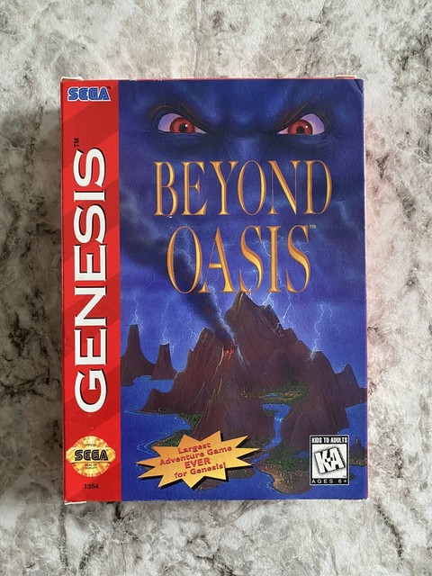 Beyond Oasis (Sega Genesis) - CIB with Registration Card