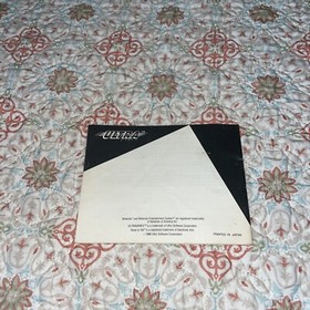 Skate or Die Instruction Booklet ONLY! (Nintendo, NES) Manual 