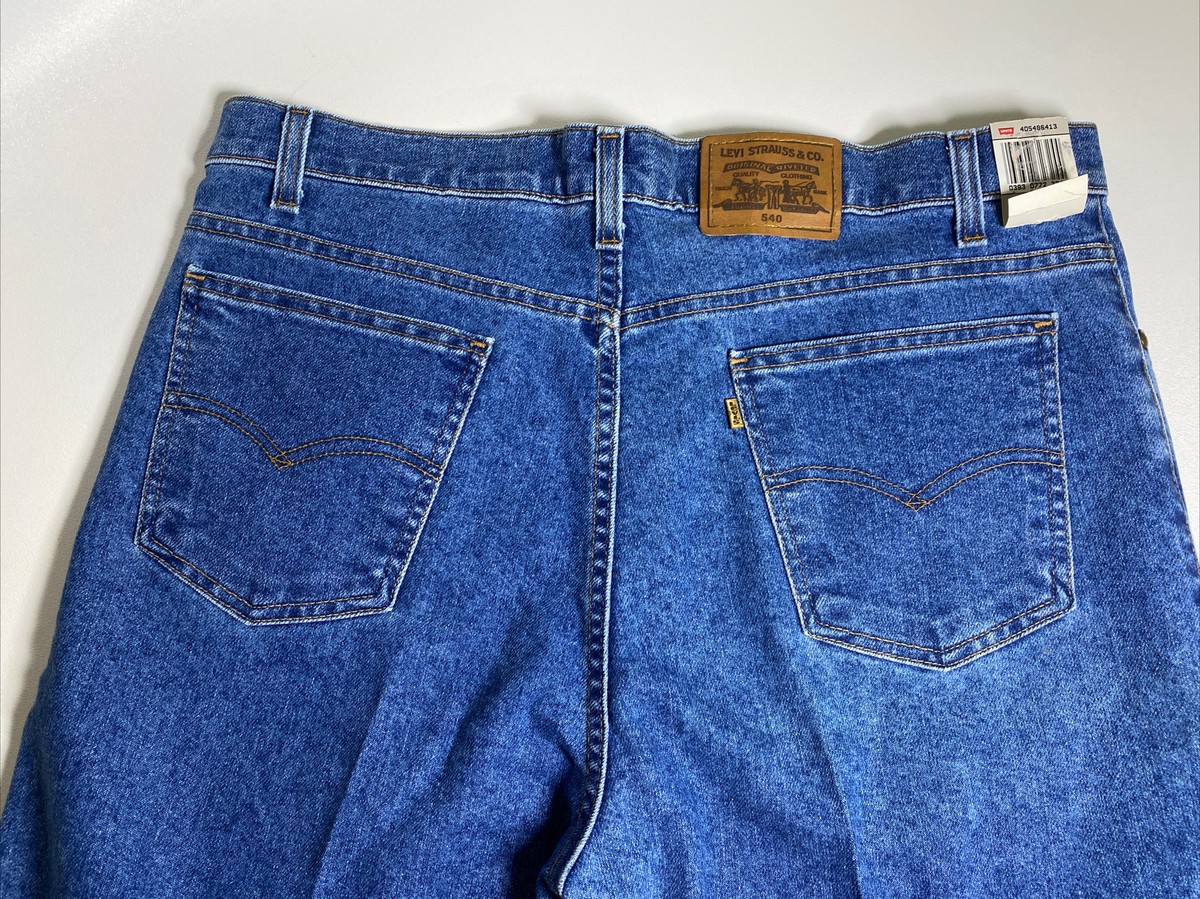 Vintage Levis 540 Jeans 38x32 NWT Made in the USA Relaxed