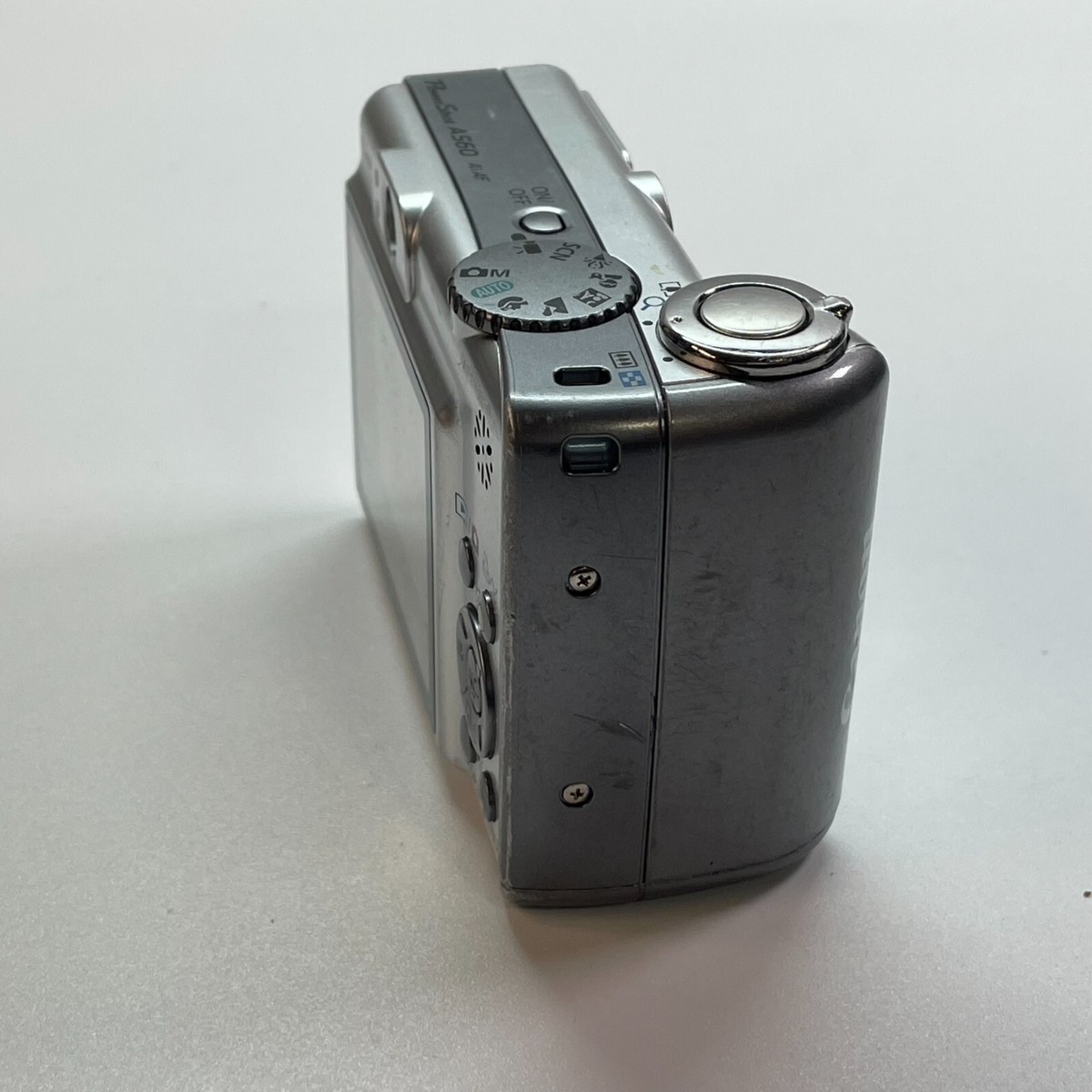 Canon PowerShot A560 7.1MP Silver Digital Camera Tested Working | eBay