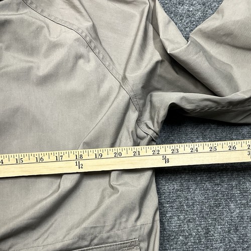 Vintage Woolrich Jacket Mens Medium Wool Blanket Lined Field Khaki Tan Beige USA - Picture 4 of 18