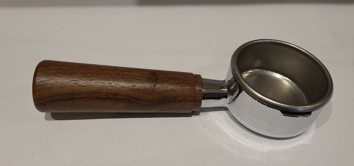 La Pavoni Bottomless/Naked Portafilter Wooden Wandle Post