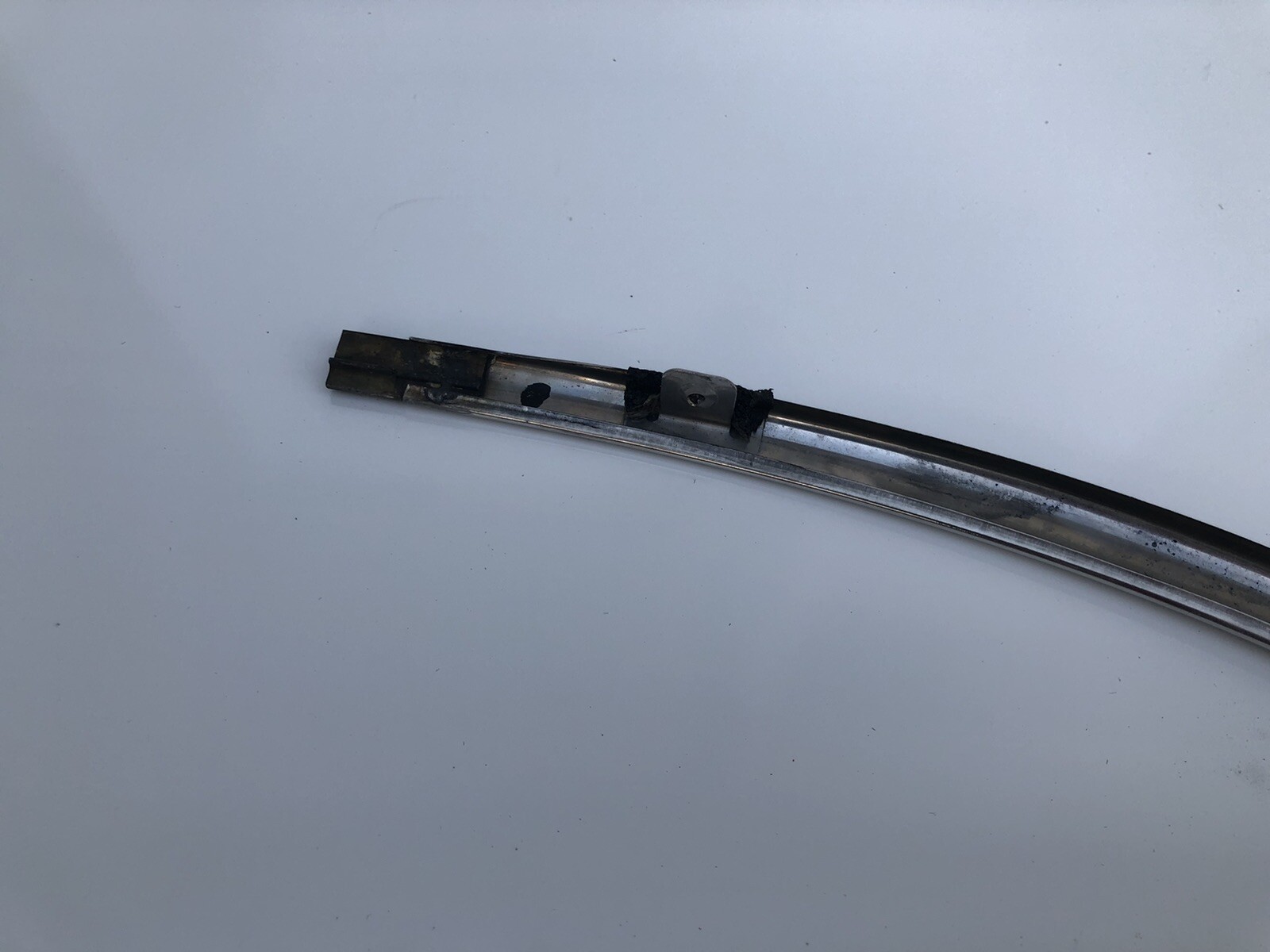 2006-2012 Bentley Flying Spur Rear Right Door Moulding Trim Chrome Round OEM