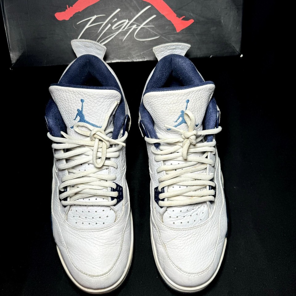 Size 11.5 Nike Air Jordan 4 Retro LS Columbia 2015 Men's Shoes