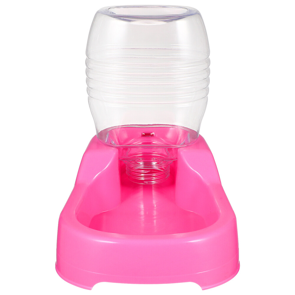 500 Ml Pink Pet Drinking Fountain Small Dog Water Dispenser eBay