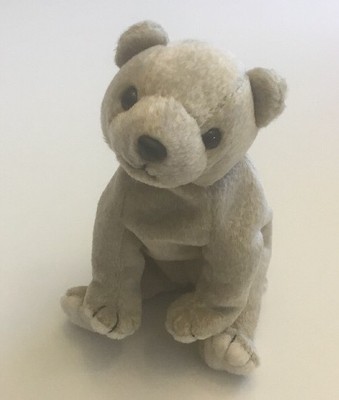 almond the bear beanie baby