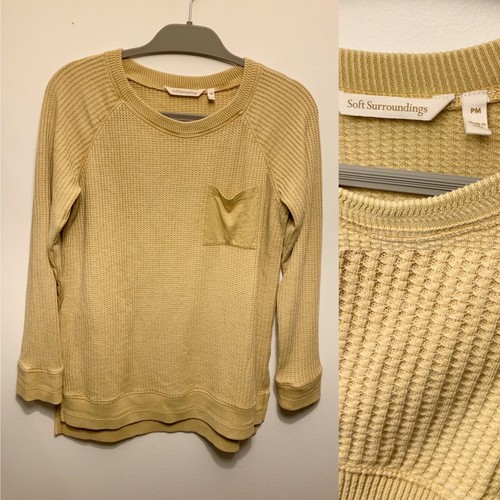 Soft Surroundings PM Waffle Knit Top 