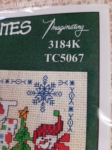 Kit punto croce 3184 BUON NATALE Natale preferiti immaginando 15" x 16" - Foto 3 di 7