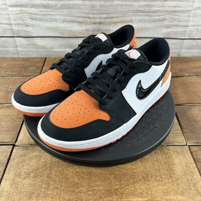 ⛳️Jordan 1 Low Golf 'Shattered Backboard' Orange Black DD9315
