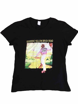 Elton John Yellow Brick Road Tshirt Womens M