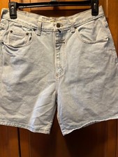 Vintage Marithe Francois Girbaud 13/14 High Rise Blue Shorts Y2K