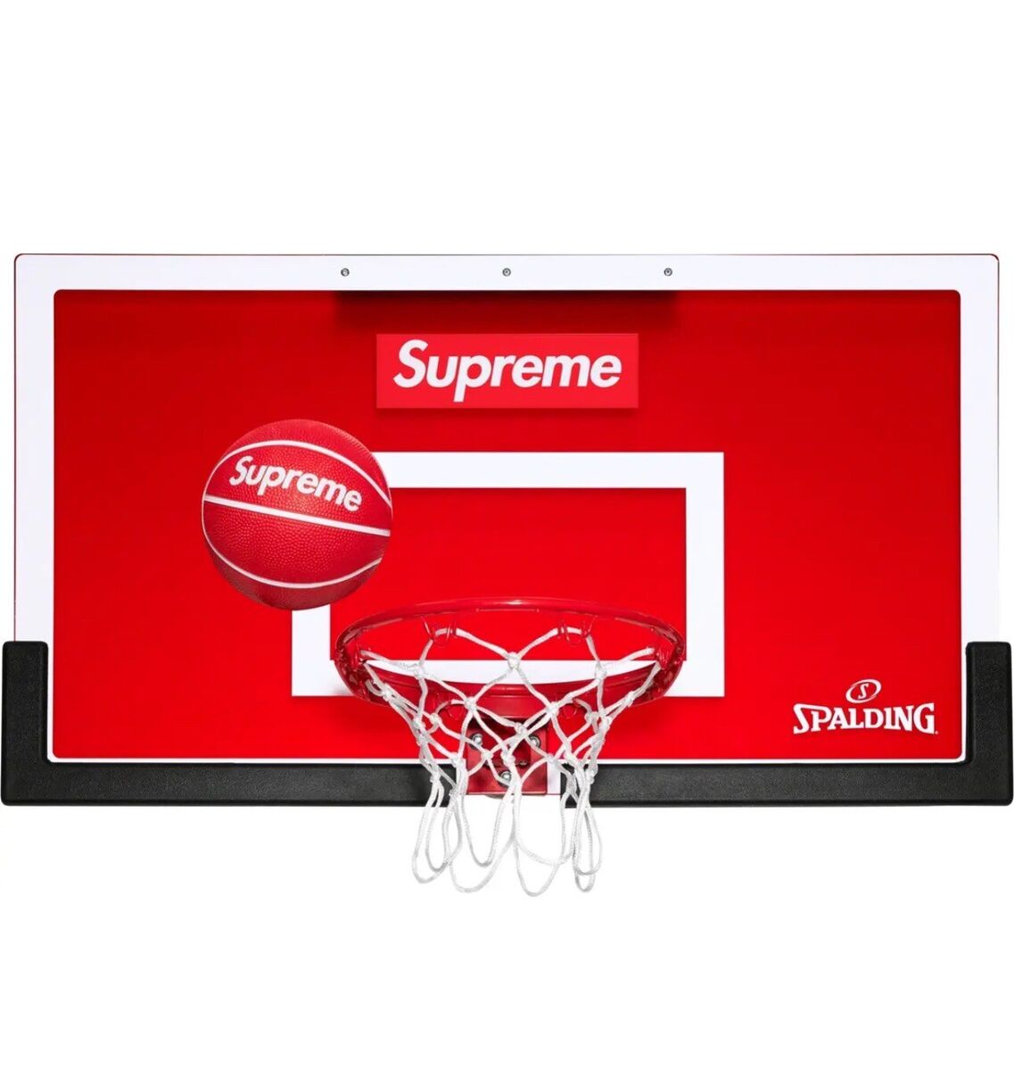 SUPREME®/SPALDING® MINI BASKETBALL HOOP